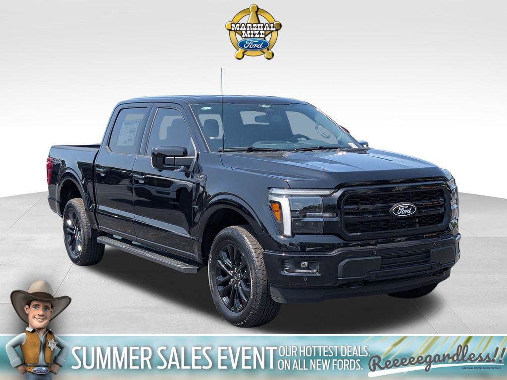 Agate Black Metallic 2026 Ford F-150 Pickup Truck Four-Wheel Drive Automatic