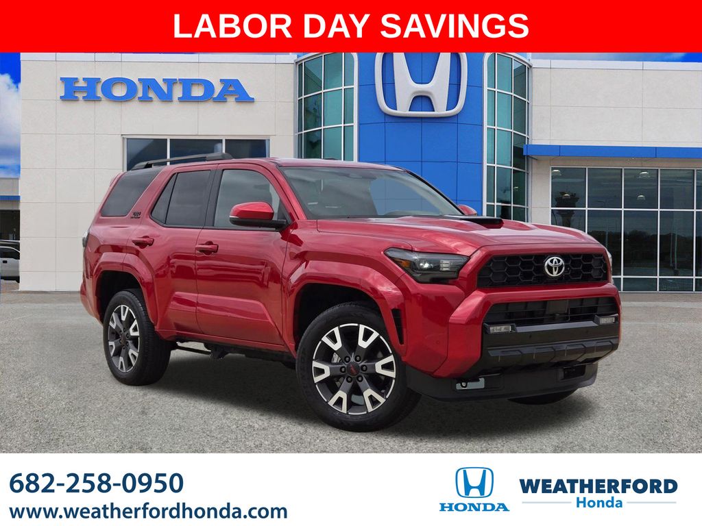 Supersonic Red 2025 Toyota 4Runner SUV / Crossover Four-Wheel Drive 8-Speed Automatic