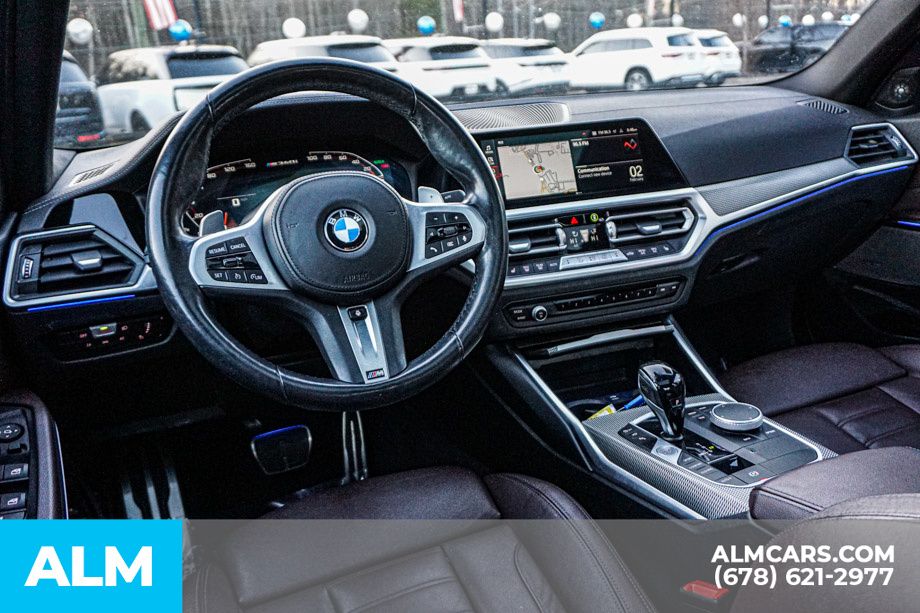 Used 2022 Black BMW M340i xDrive image 27