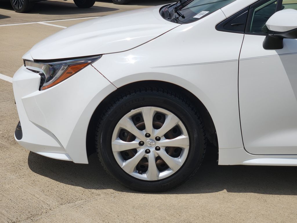 2021 Toyota Corolla LE White at Community Toyota