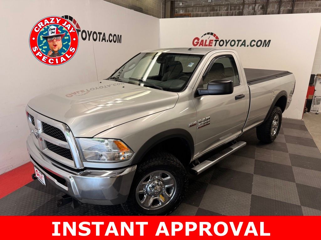 Bright Silver Clearcoat Metallic 2014 RAM 2500 Pickup Truck Four-Wheel Drive 6-Speed Automatic