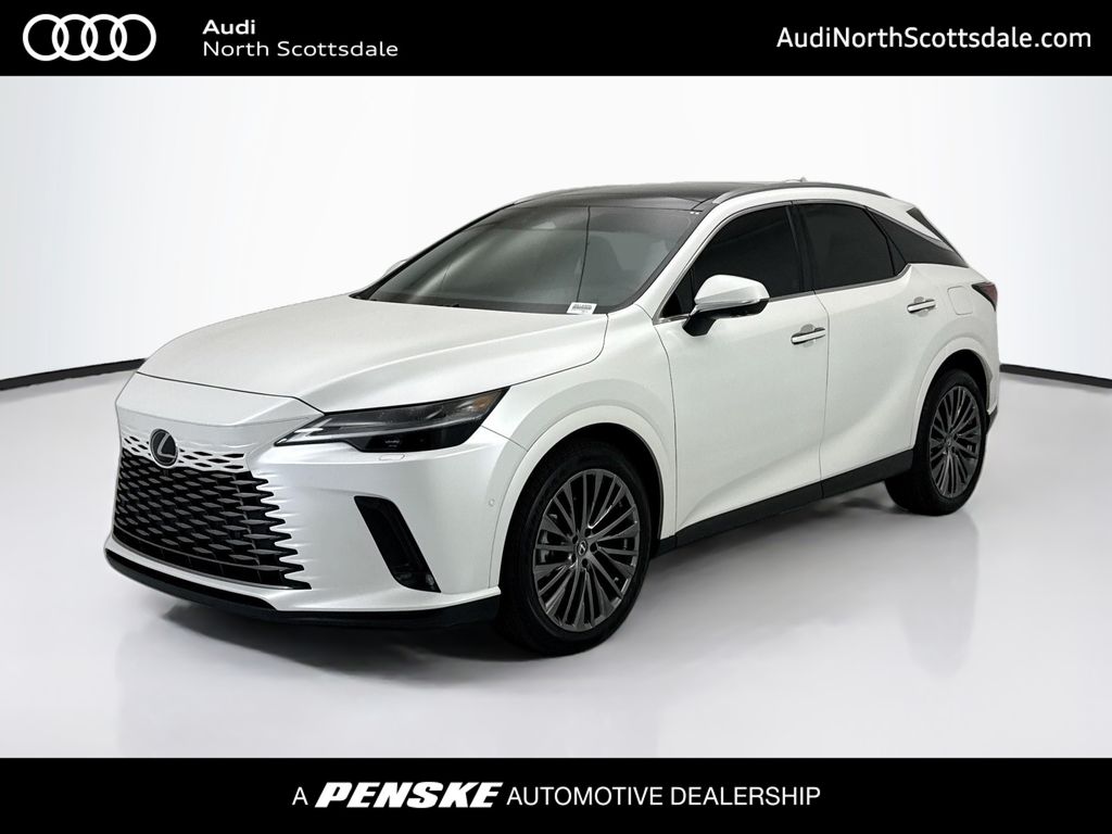 Eminent White Pearl 2025 Lexus RX Hybrid SUV / Crossover All-Wheel Drive Continuously Variable Transmission