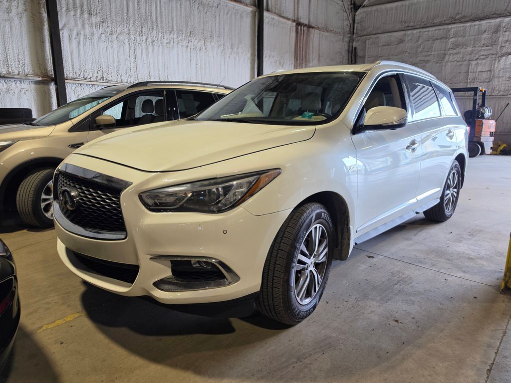 Majestic White 2020 INFINITI QX60 Luxe AWD SUV / Crossover All-Wheel Drive Continuously Variable Transmission