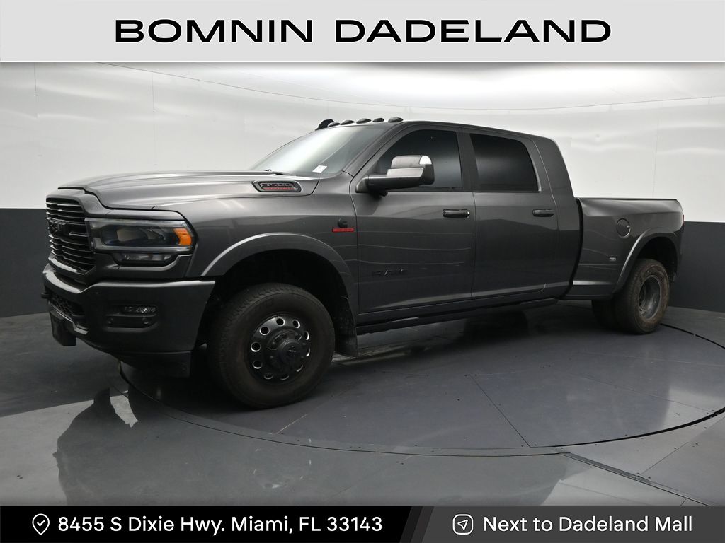 Crystal Metallic 2022 RAM 3500 Pickup Truck Four-Wheel Drive 6-Speed Automatic