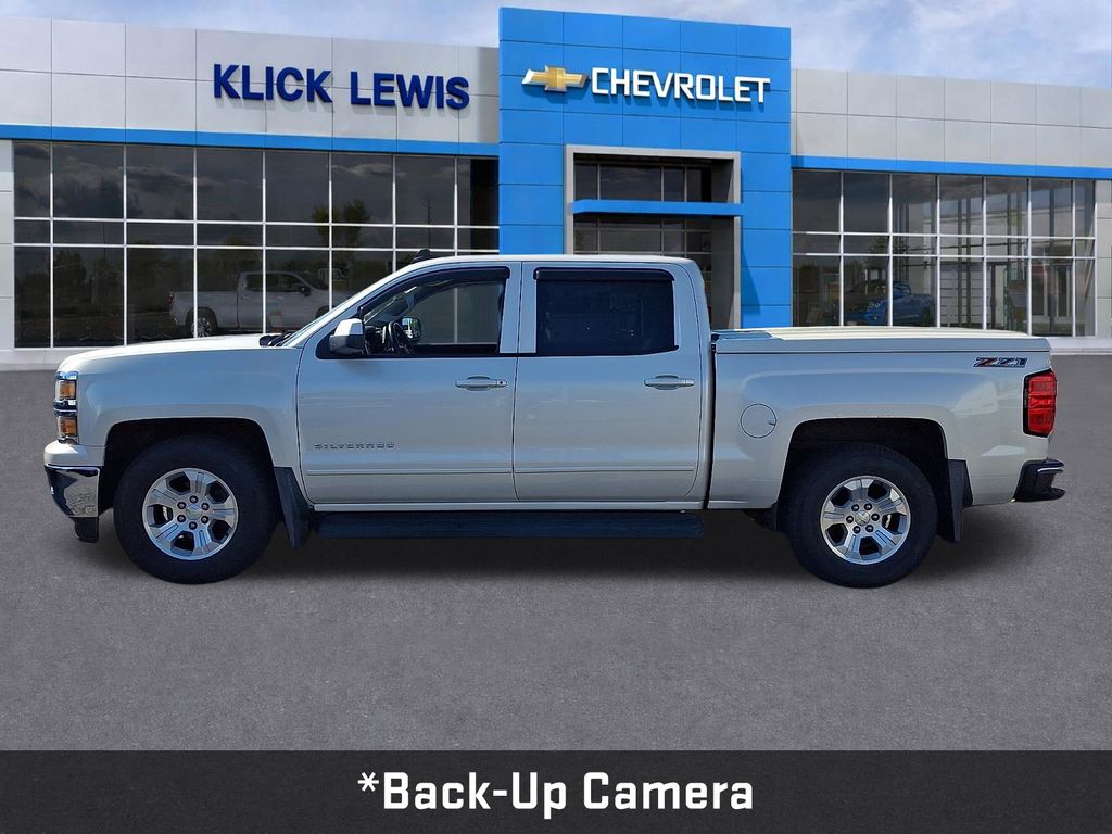 2015 Chevrolet Silverado 1500 LT White at Phil Fitts Ford