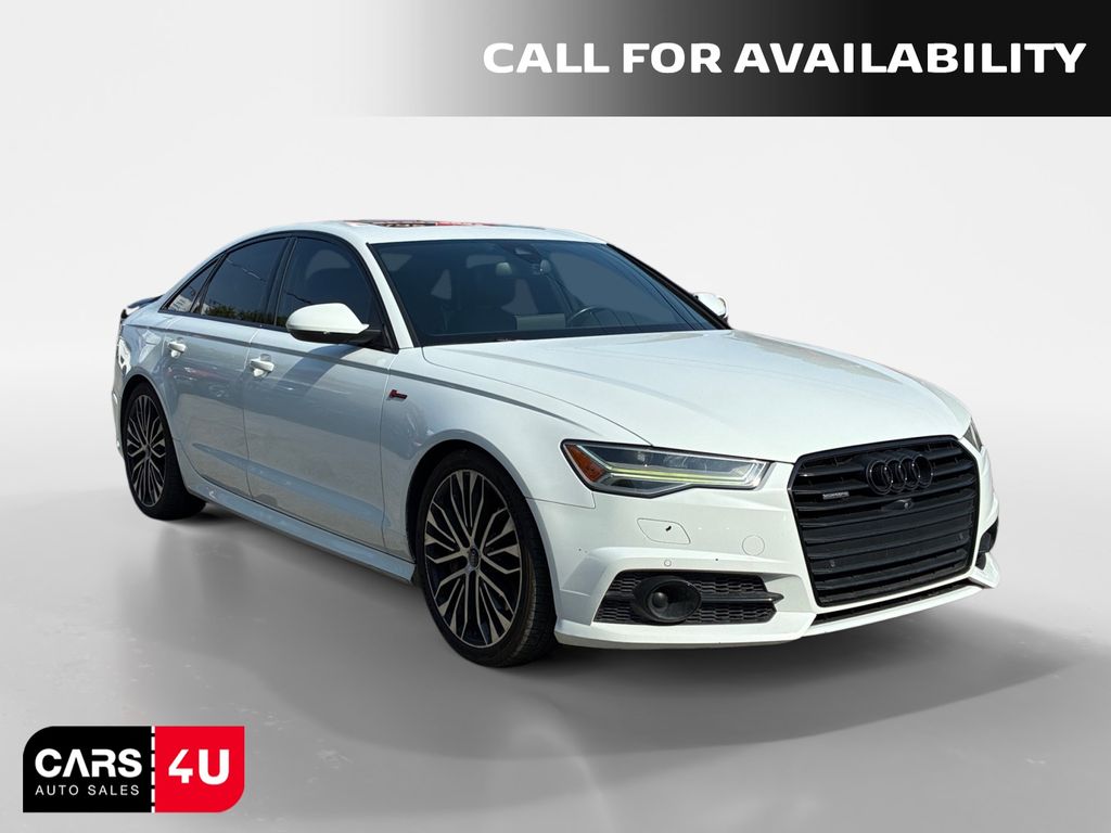 Glacier White 2017 Audi A6 Sedan All-Wheel Drive 8-Speed Automatic