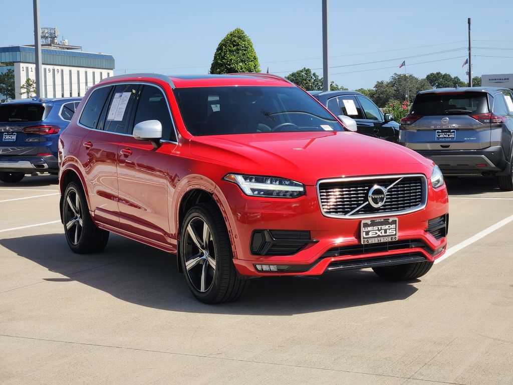 2019 Volvo XC90 T6 R-Design Red at DeMontrond Automotive Group