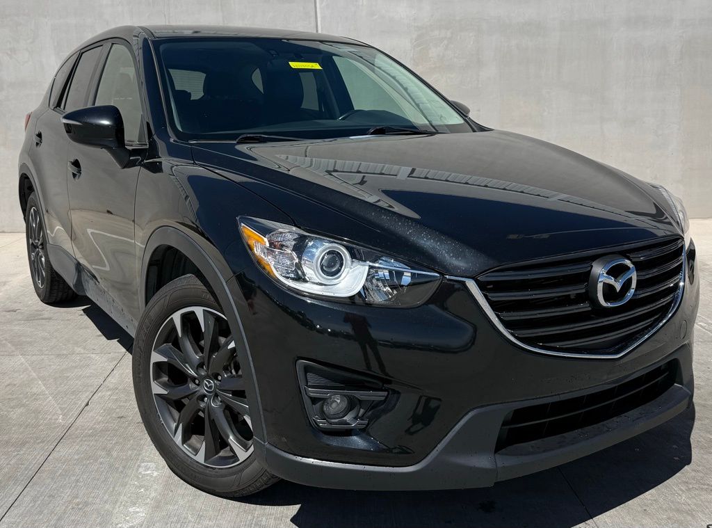 Jet Black Mica 2016 Mazda CX-5 Grand Touring SUV / Crossover Front-Wheel Drive 6-Speed Automatic