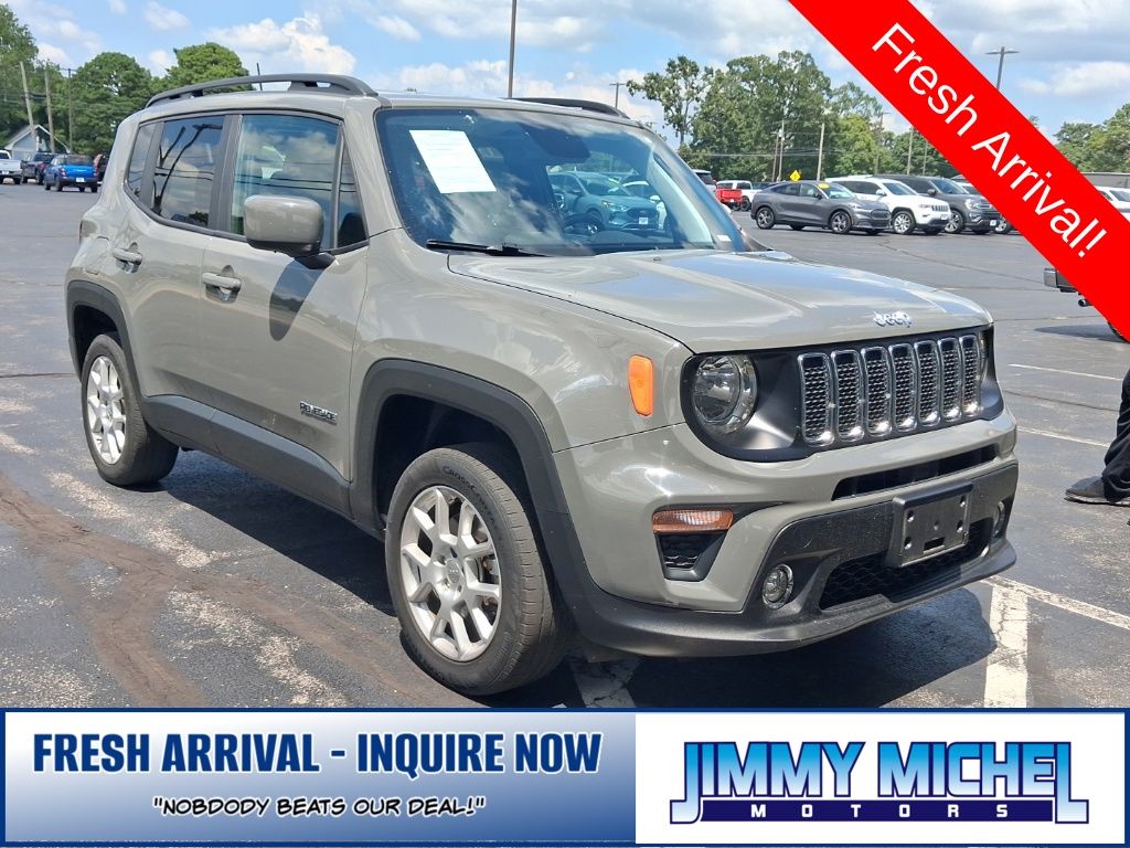 Sting-Gray Clearcoat 2019 Jeep Renegade SUV / Crossover Four-Wheel Drive 9-Speed Automatic