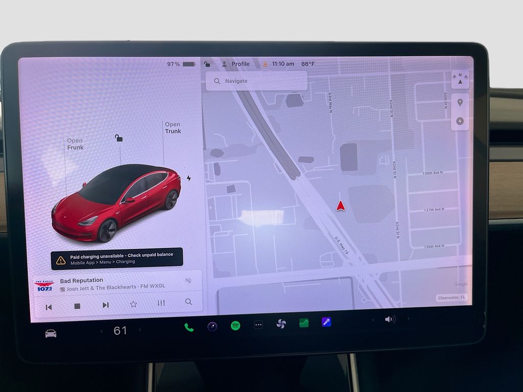 Used 2018 Red Tesla Mid Range image 12