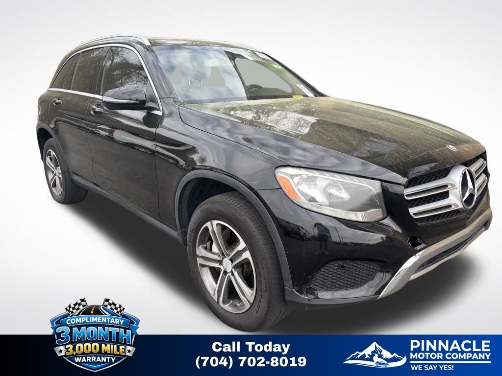 Black 2016 Mercedes-Benz GLC 300 SUV / Crossover Rear-Wheel Drive 9-Speed Automatic