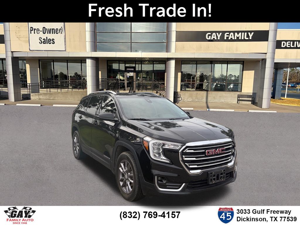 Black (Ebony Twilight Metallic) 2023 GMC Terrain SUV / Crossover All-Wheel Drive 9-Speed Automatic