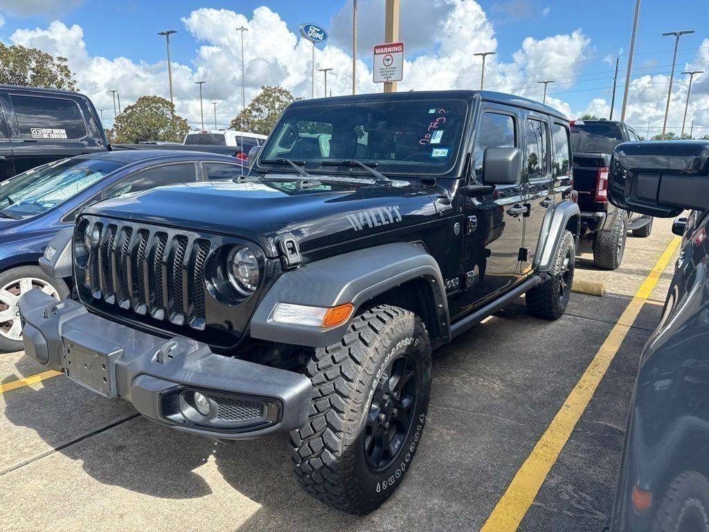 Black Clearcoat 2023 Jeep Wrangler SUV / Crossover Four-Wheel Drive 8-Speed Automatic