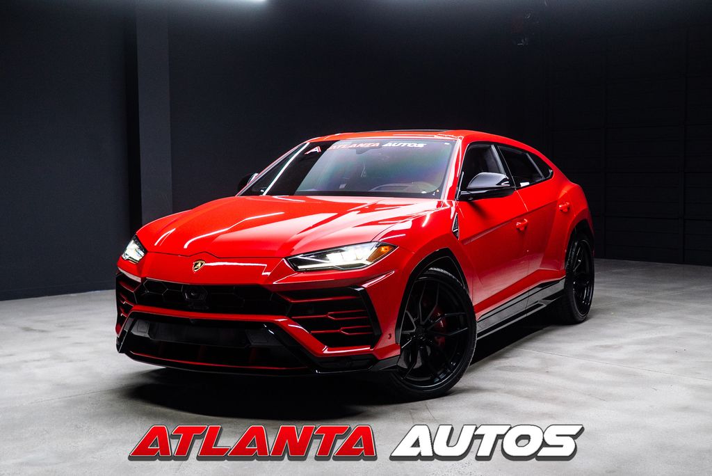 Red 2020 Lamborghini Urus SUV / Crossover 8-Speed Automatic