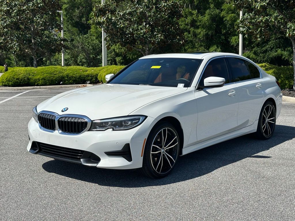 Alpine White 2022 BMW 3 Series 330i RWD Sedan Rear-Wheel Drive 8-Speed Automatic
