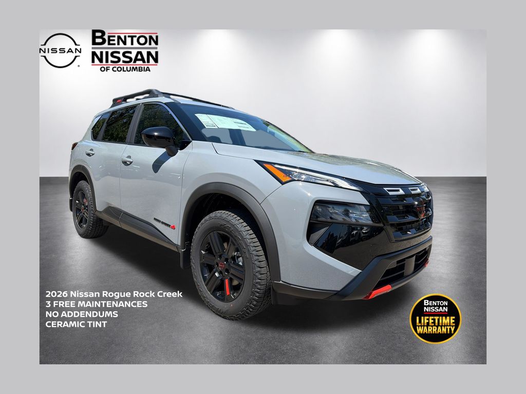 Boulder Gray Pearl 2026 Nissan Rogue SUV / Crossover All-Wheel Drive Continuously Variable Transmission