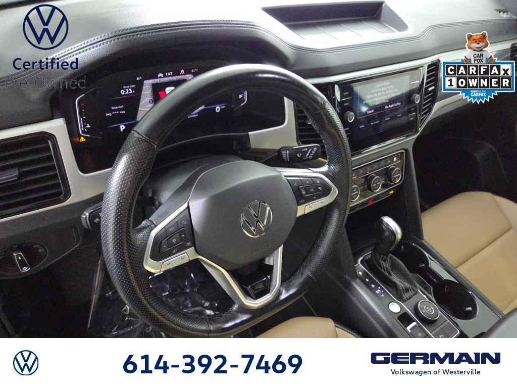 Certified Used 2023 Blue Volkswagen 2.0T SEL R-Line image 12