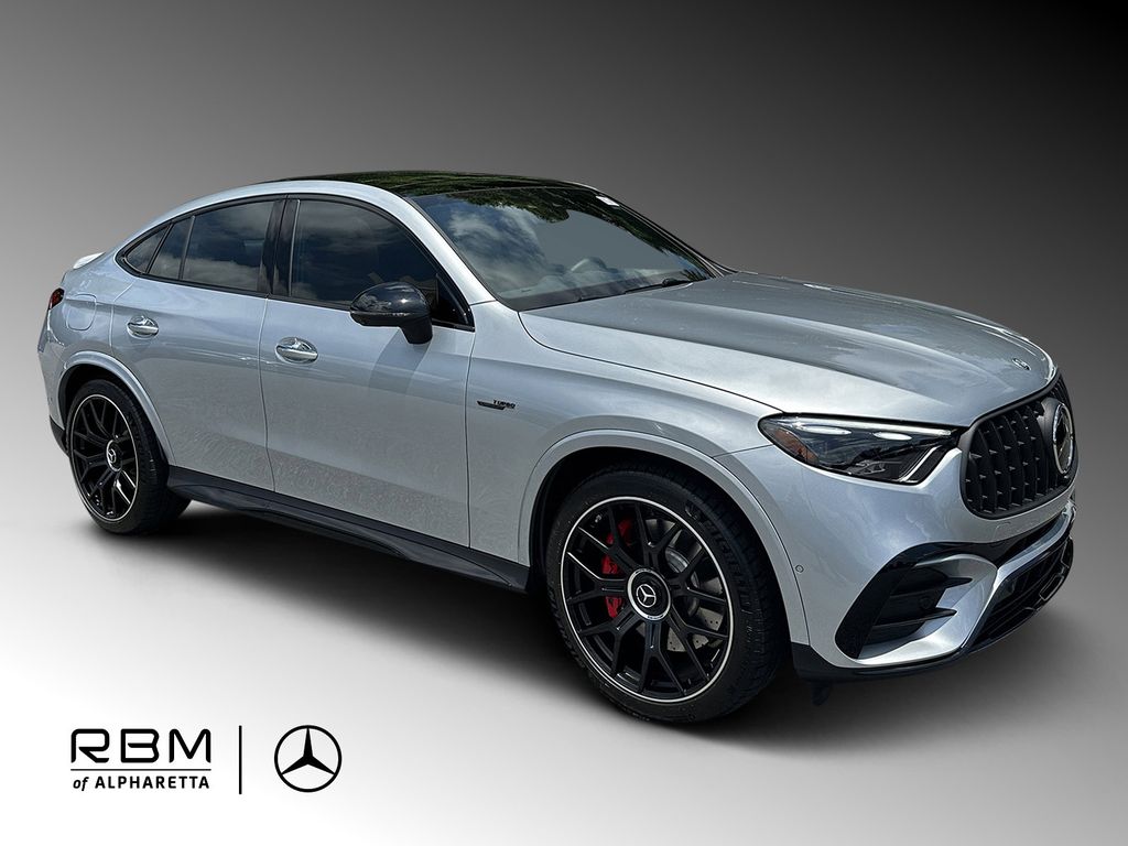 Silver 2025 Mercedes-Benz GLC AMG GLC 63 S E Performance 4MATIC SUV / Crossover All-Wheel Drive 9-Speed Automatic