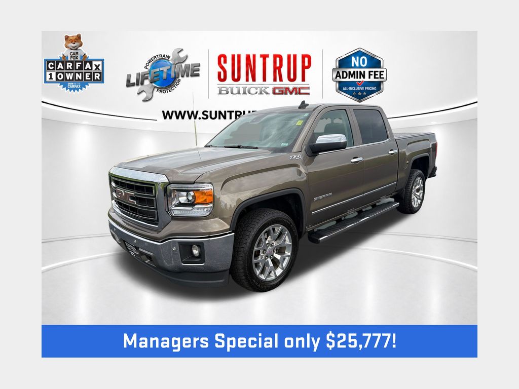 2015 GMC Sierra 1500 Bronze Alloy Metallic Camioneta Todo terreno 6 velocidades Automática marcha alta