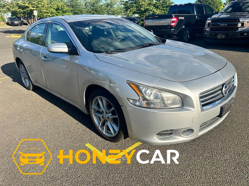 Brilliant Silver Metallic 2012 Nissan Maxima Sedan Front-Wheel Drive Continuously Variable Transmission
