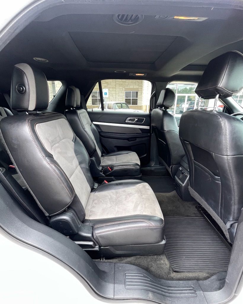 2017 Ford Explorer XLT White at Cook Ford