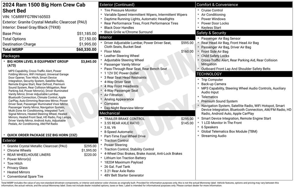 Used 2024 Ram 1500 Truck