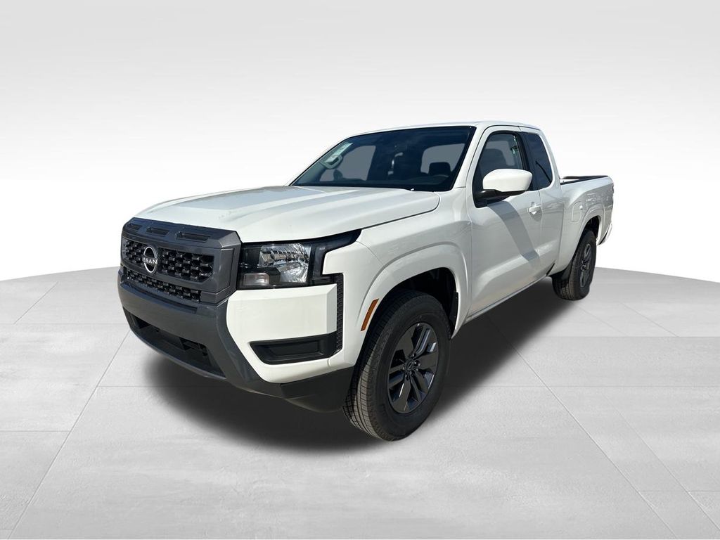 2025 Glacier White Nissan Frontier SV RWD Truck