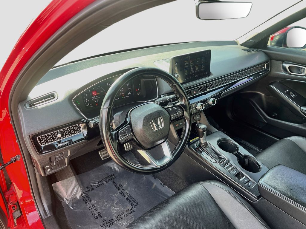 2022 Honda Civic Sport Touring Red at Don McGill Toyota