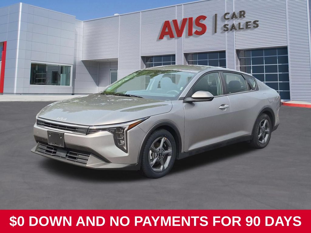 Steel Gray 2025 Kia K4 Sedan Front-Wheel Drive Continuously Variable Transmission