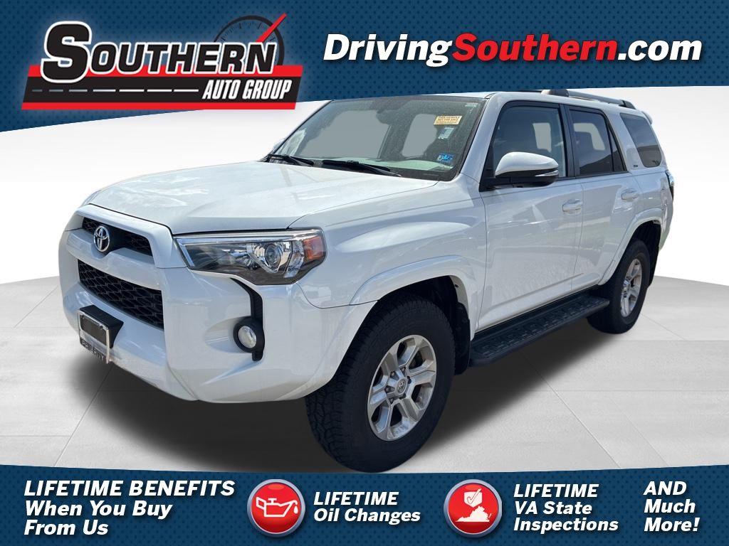 Super White 2019 Toyota 4Runner SR5 Premium 4WD SUV / Crossover Four-Wheel Drive 5-Speed Automatic Overdrive