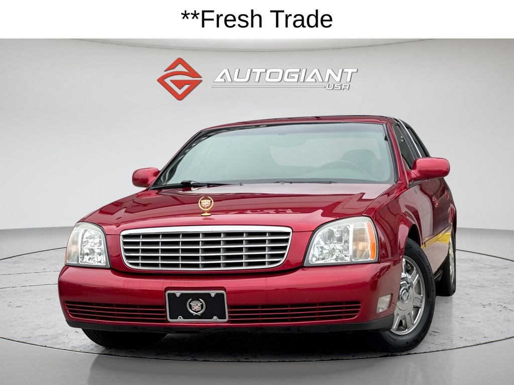 Red (Crimson Pearl) 2003 Cadillac DeVille Sedan FWD Sedan Front-Wheel Drive 4-Speed Automatic Overdrive