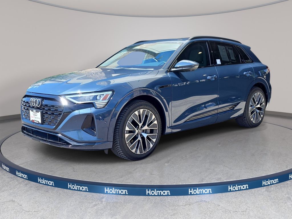 Plasma Blue Metallic 2024 Audi Q8 e-tron SUV / Crossover All-Wheel Drive Automatic