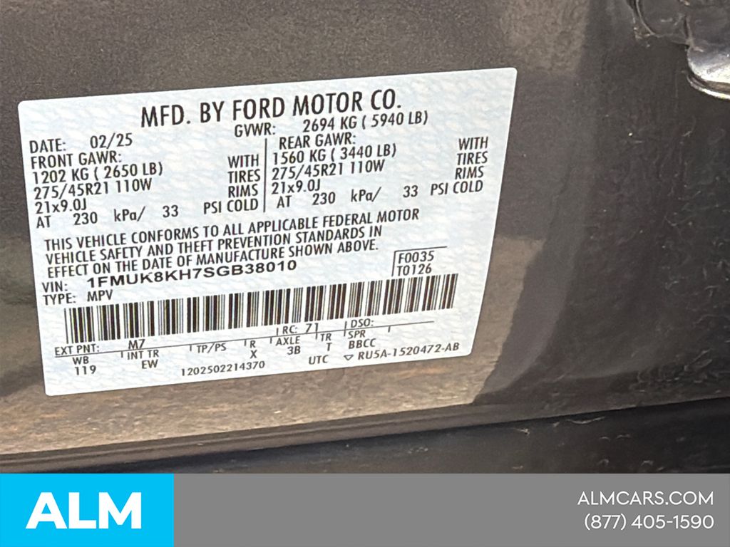 2025 Ford Explorer ST-LINE - Photo 36
