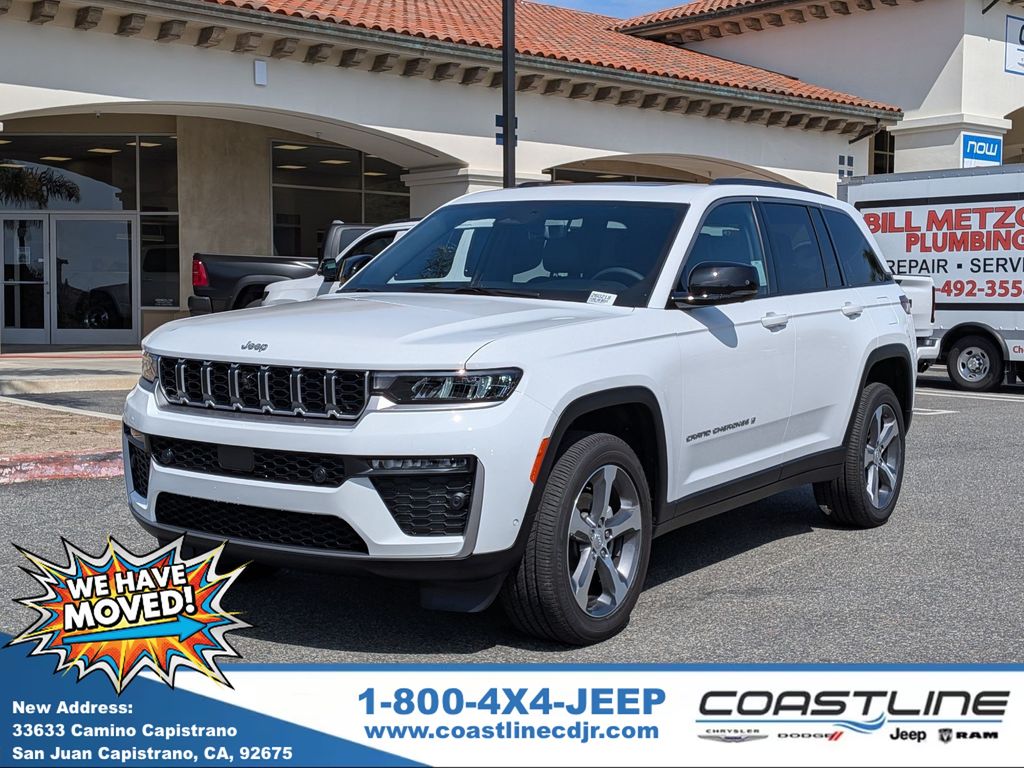 Bright White Clearcoat 2026 Jeep Grand Cherokee SUV / Crossover Four-Wheel Drive 8-Speed Automatic