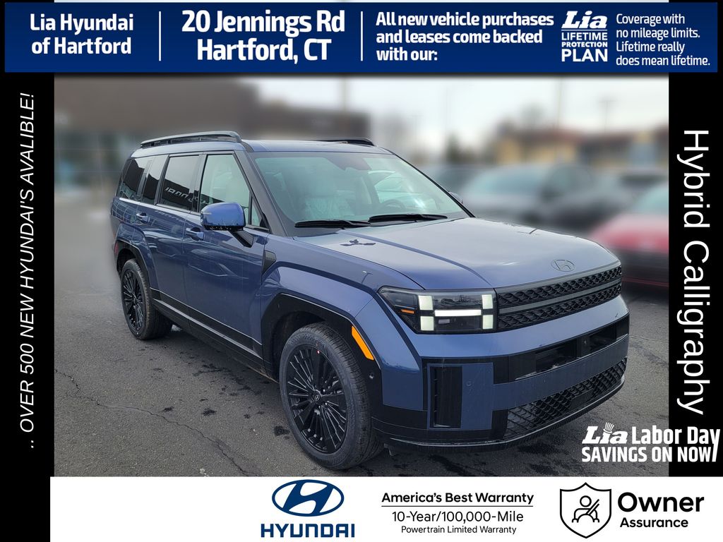 Atlantis Blue 2026 Hyundai Santa Fe Hybrid SUV / Crossover All-Wheel Drive 6-Speed Automatic