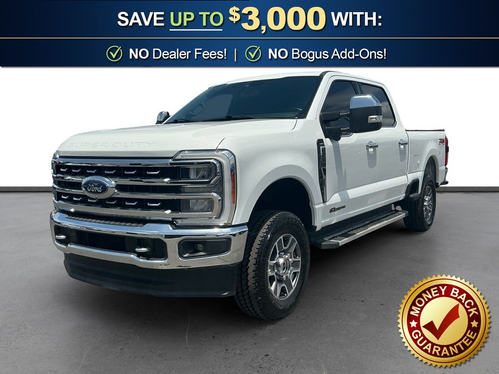 Oxford White 2023 Ford F-250 Super Duty Pickup Truck Four-Wheel Drive 10-Speed Automatic