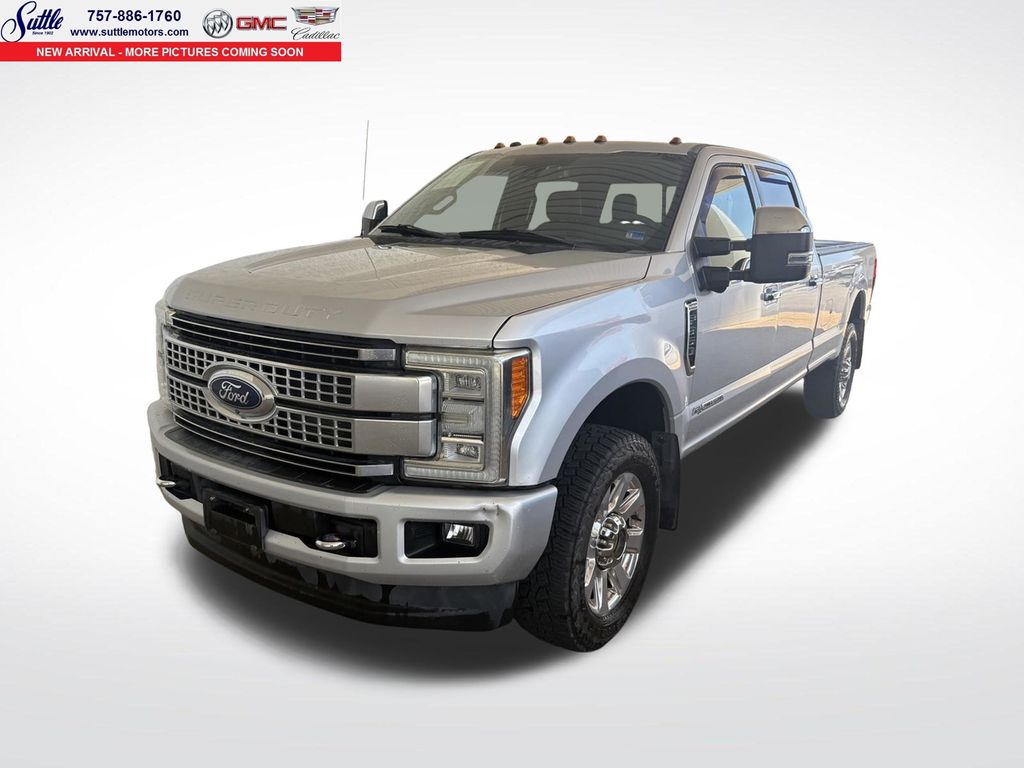 Ingot Silver Metallic 2017 Ford F-350 Super Duty Pickup Truck Four-Wheel Drive 6-Speed Automatic