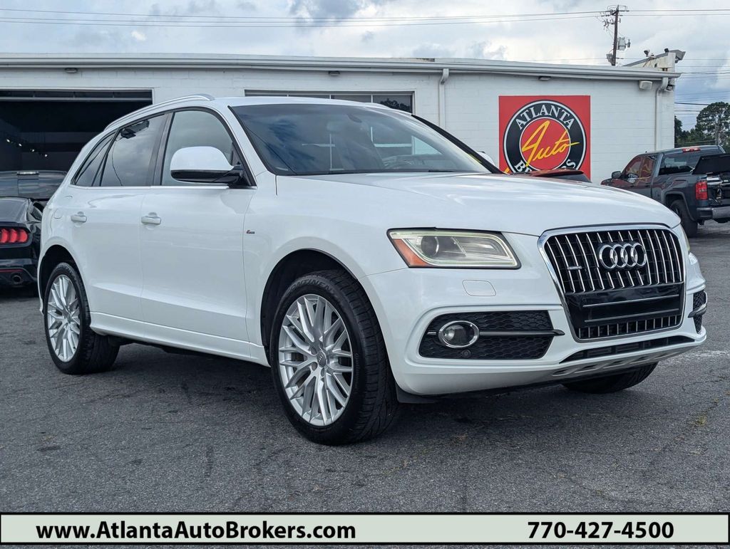 Ibis White 2017 Audi Q5 SUV / Crossover All-Wheel Drive 8-Speed Automatic