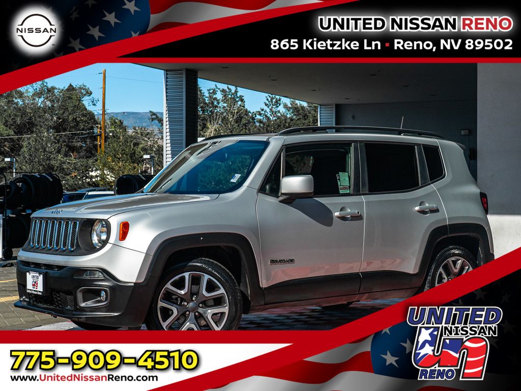 Glacier Metallic 2018 Jeep Renegade SUV / Crossover Front-Wheel Drive 9-Speed Automatic