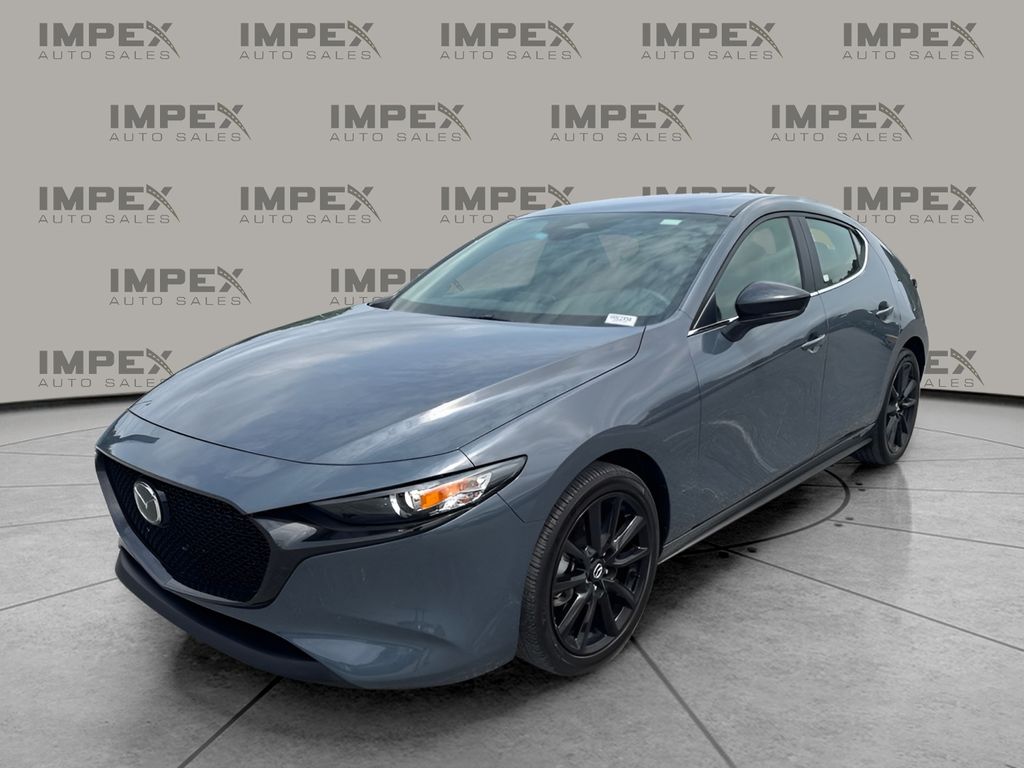 Polymetal Gray Metallic 2026 Mazda MAZDA3 2.5 S Carbon Edition Hatchback AWD Hatchback All-Wheel Drive 6-Speed Automatic