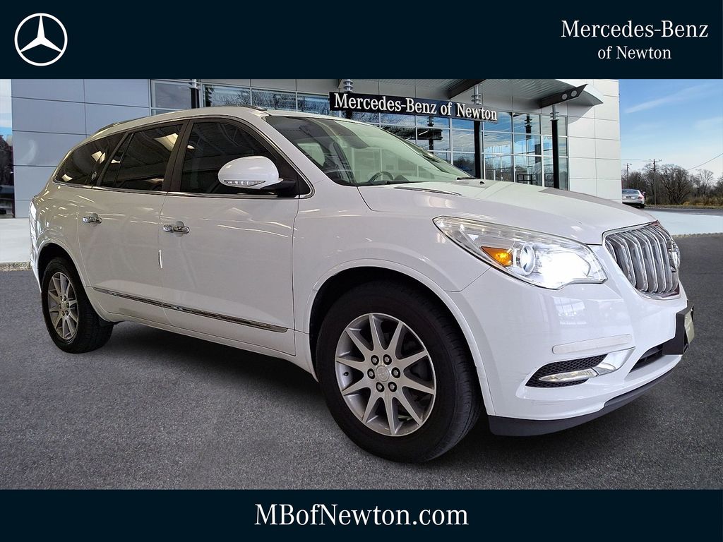 Summit White 2016 Buick Enclave Leather AWD SUV / Crossover All-Wheel Drive 6-Speed Automatic Overdrive