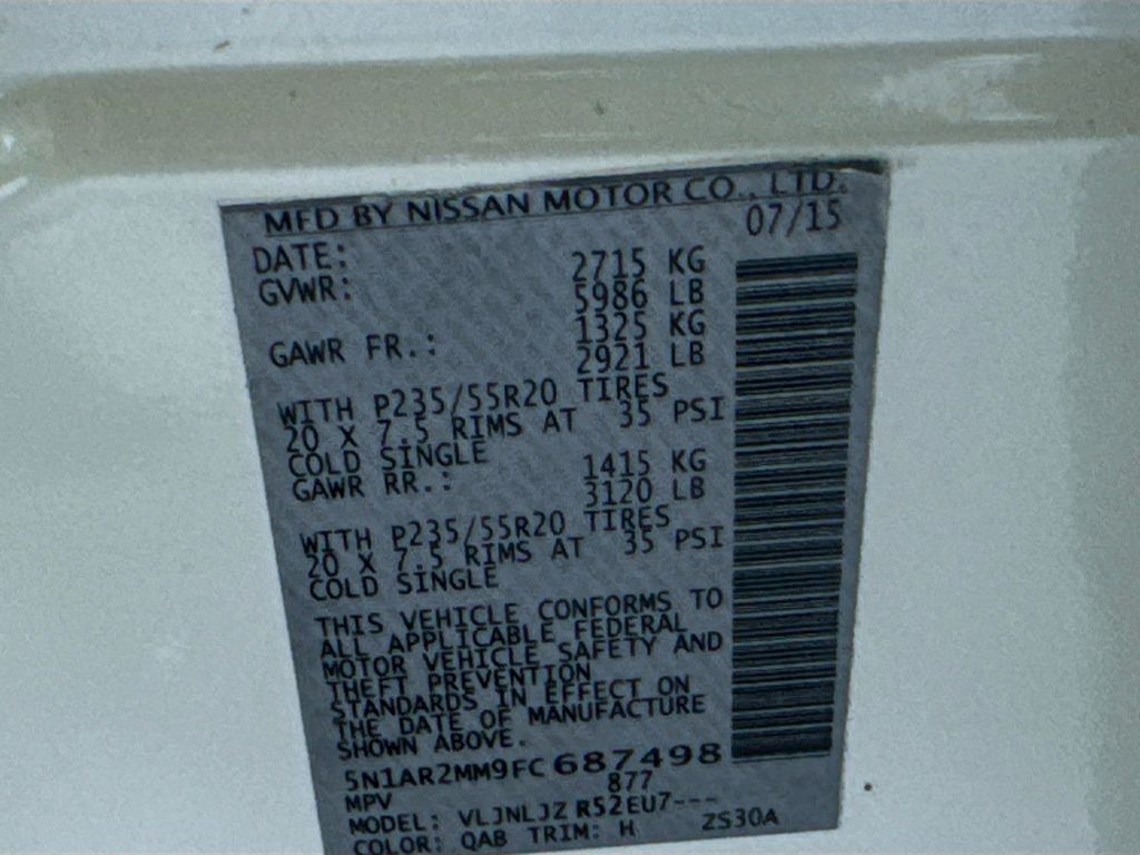 Used Car 2015 Nissan Pathfinder  Platinum For Sale Under $12,000 In Austin, Texas