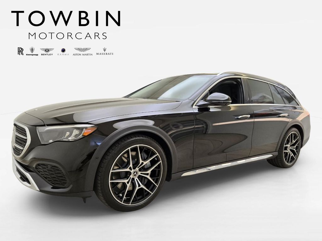 Black 2026 Mercedes-Benz E-Class All-Terrain Wagon All-Wheel Drive 9-Speed Automatic