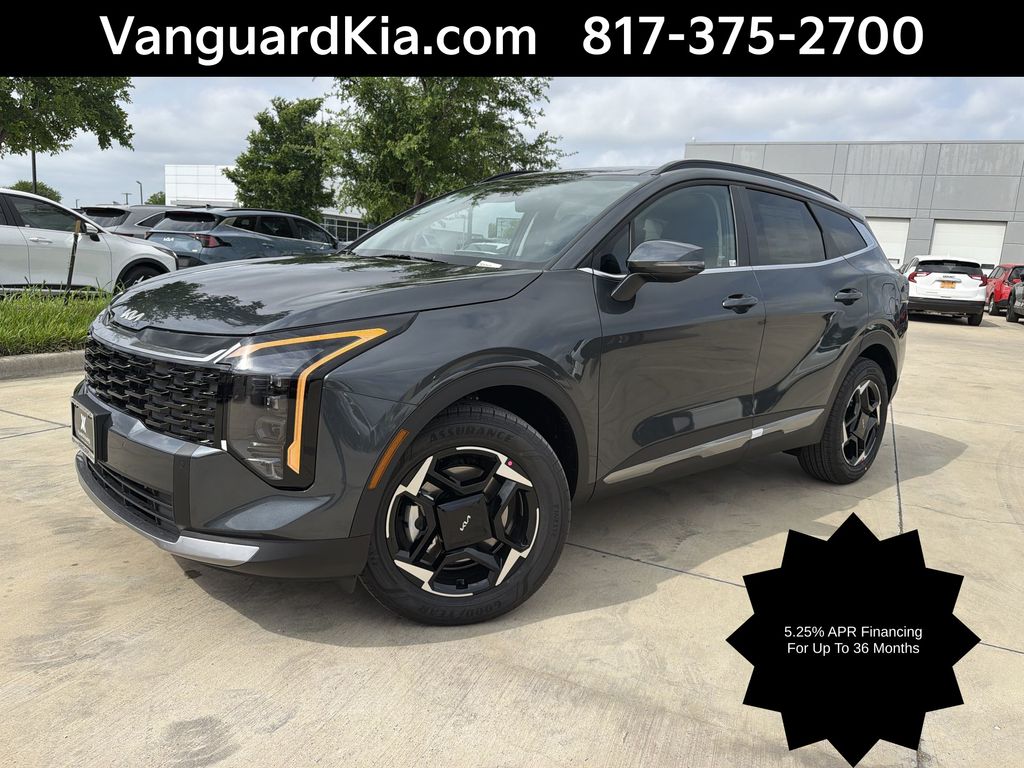 Gravity Gray 2026 Kia Sportage Hybrid EX AWD SUV / Crossover All-Wheel Drive 6-Speed Automatic