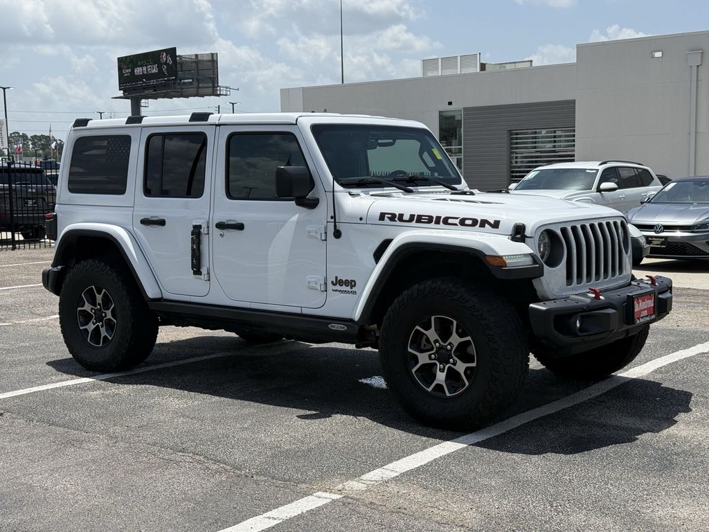 2018 Jeep Wrangler Unlimited Rubicon White at Toyota of Victoria