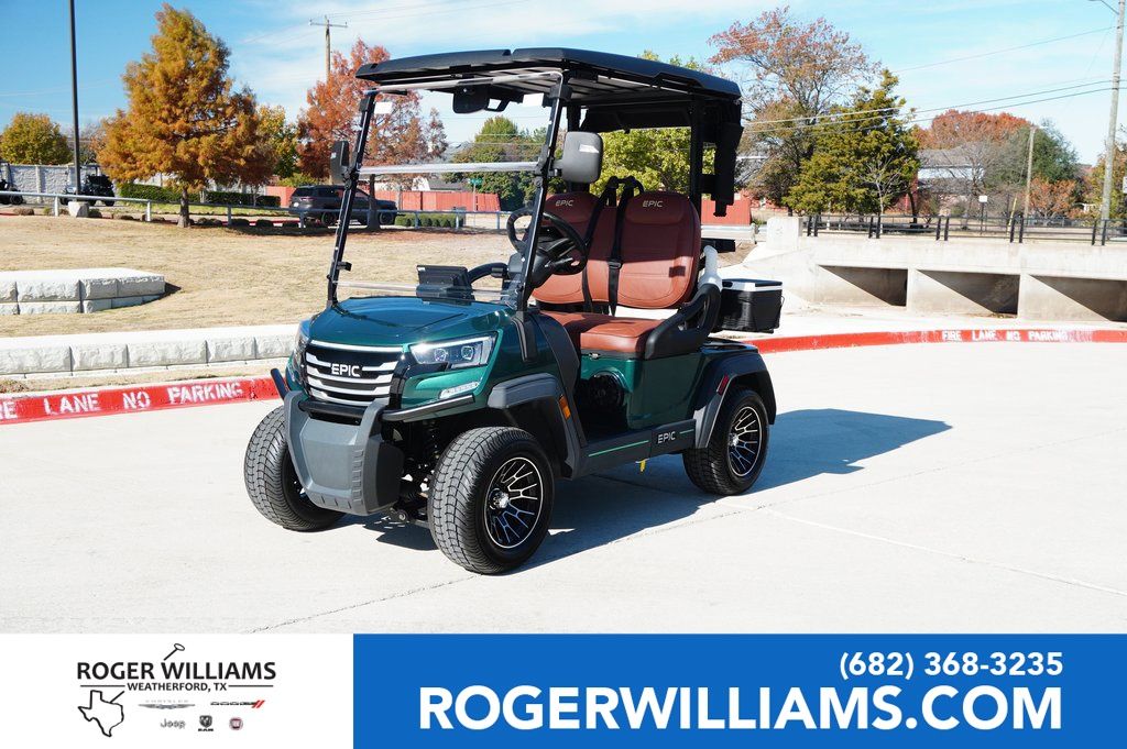 New 2026 Epic E20 GOLF CART