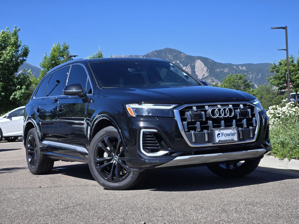 Mythos Black Metallic 2025 Audi Q7 SUV / Crossover All-Wheel Drive 8-Speed Automatic