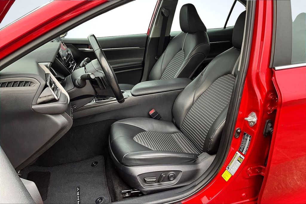 2023 Toyota Camry SE Red at Don McGill Toyota