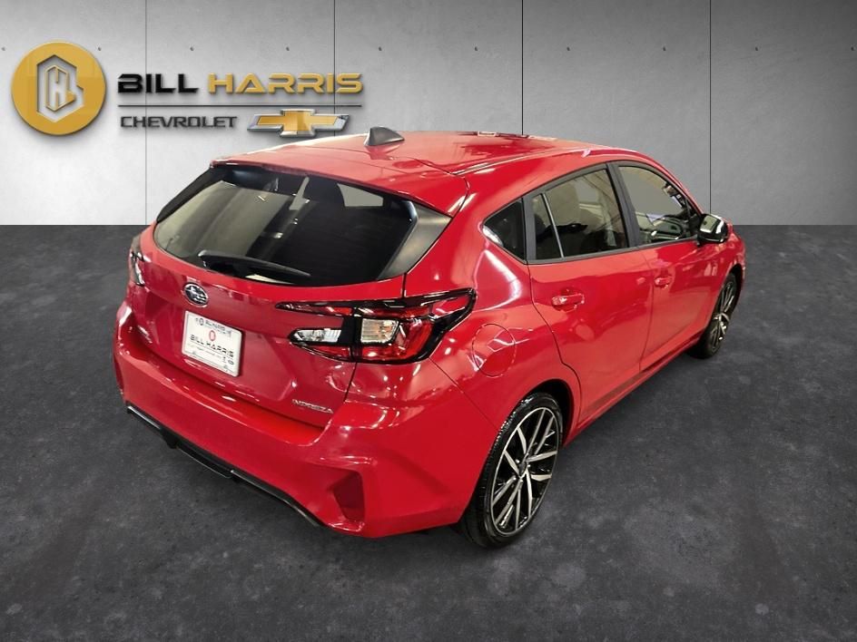Pure Red 2024 Subaru Impreza Wagon All-Wheel Drive Continuously Variable Transmission