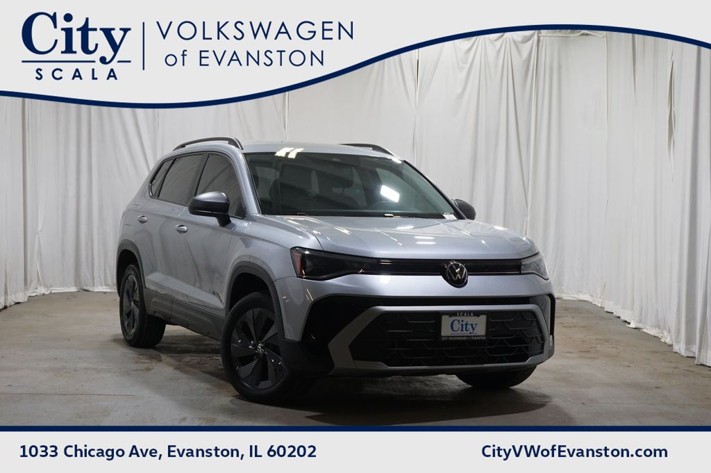 Pyrite Silver Metallic 2025 Volkswagen Taos S FWD SUV / Crossover Front-Wheel Drive 8-Speed Automatic